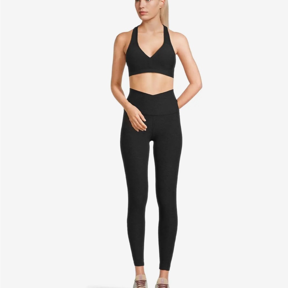 SOLD‼️BEYOND YOGA Spacedye At Your Leisure High Waisted Midi Leggings NWT